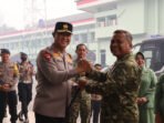 Semangat Prajurit TNI Tak Terhalang Kabut Asap dalam Peringatan HUT Semangat Prajurit TNI Tak Terhalang Kabut Asap dalam Peringatan HUT