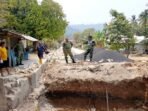 Peninjauan Proyek Jembatan Garuda Merah Putih oleh TNI dan DPRD Halut
