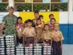 Babinsa Sidrap Salurkan Makan Bergizi Gratis untuk Anak-anak Sekolah Babinsa Sidrap Salurkan Makan Bergizi Gratis untuk Anak-anak Sekolah