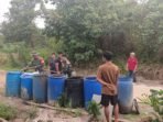 Kolaborasi TNI dan Pemuda Penuhi Kebutuhan Air Bersih di Kotawaringin Timur