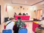 Babinsa Nyanglan Siap Pastikan Keamanan Selama Pemilihan Perbekel Desa