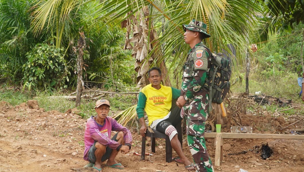 Pentingnya Kesehatan, Satgas TMMD Ke-130 Lakukan Penyuluhan untuk Masyarakat