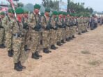 Kodim 1512/Weda Gelar Upacara HUT TNI Ke-81 dengan Tema Nasionalisme