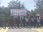 Apel Meriah HUT TNI ke-81, Kodim 1416/Muna Pererat Sinergi dengan Warga Apel Meriah HUT TNI ke-81, Kodim 1416/Muna Pererat Sinergi dengan Warga